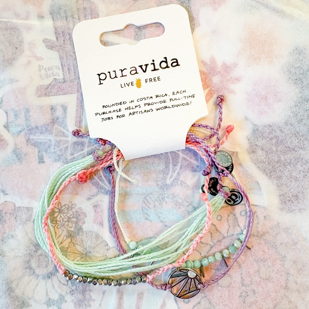 Pura Vida January 2020 “Dawn” bracelet club set